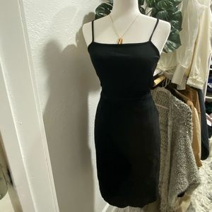 Vintage Suede Leather Skirt